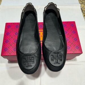 Tory Burch black nappa leather